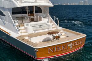 2025 Viking 90 Convertible- NIKKI BELLA- Transom