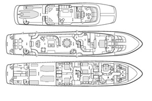 LONE STAR 130ft Hatteras Yacht For Sale