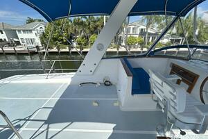 48' DeFever flybridge port
