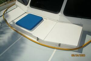 48' DeFever foredeck lockers