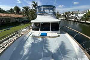 48' DeFever foredeck aft