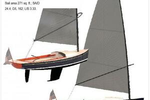 LA LUNA 22ft Custom Yacht For Sale
