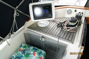 40' Nauticat cockpit port forward