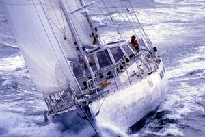 Qajaq was BEOWULF 78ft Dashew Yacht For Sale