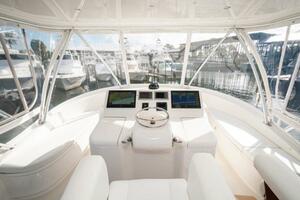 2012 Viking 42 Convertible  Helm