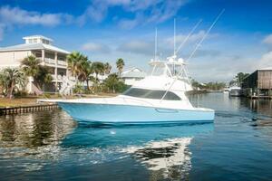 2012 Viking 42 Convertible  Port Profile
