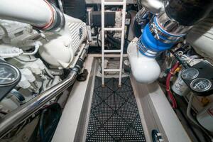 2012 Viking 42 Convertible  Engine Room 2