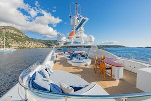 14 Sundeck Looking Aft Over Starboard Sunpad