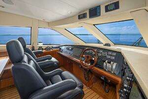 2001 Hatteras Cockpit Motoryacht thumbnail 9
