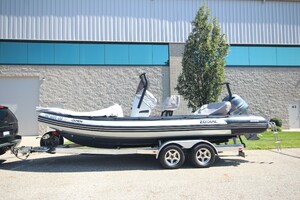 2018 Zodiac Open 7 w/trailer