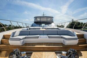 Princess Y95 JUST  PERFECT - Exterior Bow Seating 