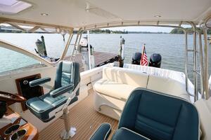 Pilothouse Seating Looking Aft 