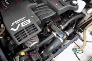 Portside engine