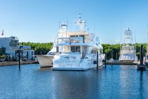 At her dock Ocean Reef Club