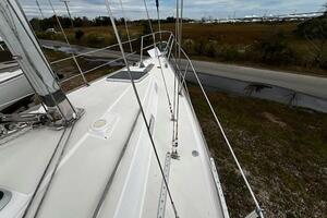 Starboard side deck