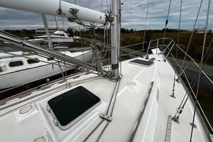 Starboard side deck