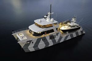 THE BEAST 128ft Profab Central Engineering Yacht For Sale
