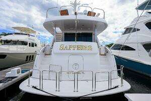 2009 Hatteras Enclosed Bridge thumbnail 50