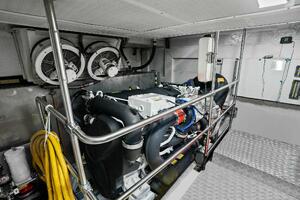 2021 Sirena 64- DESTIN-E- Engine Room