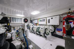 2023 Viking 64 Convertible - Engine Room
