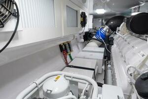 2021 Viking 54 Convertible HAMMERHEADS Engine Room