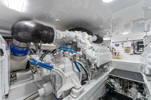 2021 Viking 54 Convertible HAMMERHEADS Engine Room