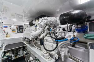 2021 Viking 54 Convertible HAMMERHEADS Engine Room