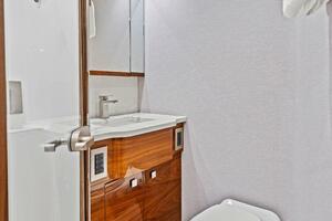 2026 Viking 82 Convertible- TEAM HARVEY I- Port Stateroom Head