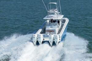 Freeman 42 42LR Double Tap- Running Photo