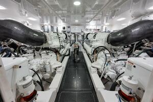 Viking 80 Baileys Ark - Engine Room