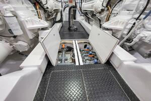 Viking 80 Baileys Ark - Engine Room
