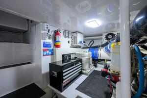 Viking 56 MATTER OF TIME - Engine Room