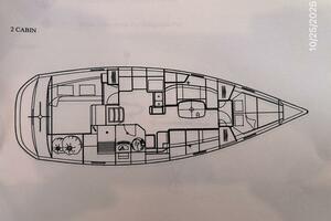 37' Beneteau layout
