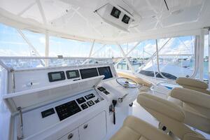 Hatteras 54 SEA NYLE - Flybridge - Helm