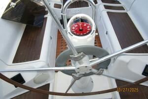 38' Beneteau cockpit helm