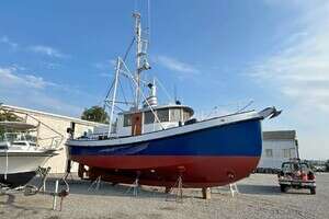 1986 Custom Hansen 48 Pilothouse Trawler thumbnail 1