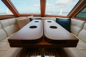 028 Dinette Table Folded With Cup Holders