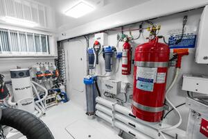 2022 Viking 68 Enclosed Bridge- PIPE DREAM- Engine Room