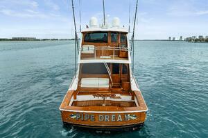 2022 Viking 68 Enclosed Bridge- PIPE DREAM- Transom