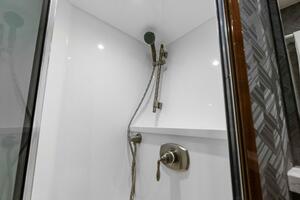 2022 Viking 68 Enclosed Bridge- PIPE DREAM- Forward Stateroom Head