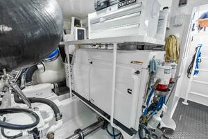 2022 Viking 68 Enclosed Bridge- PIPE DREAM- Engine Room