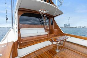 2022 Viking 68 Enclosed Bridge- PIPE DREAM- Cockpit