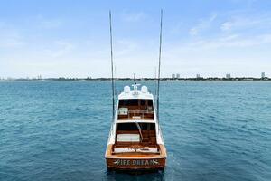 2022 Viking 68 Enclosed Bridge- PIPE DREAM- Transom