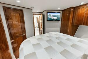 2022 Viking 68 Enclosed Bridge- PIPE DREAM- Forward Stateroom