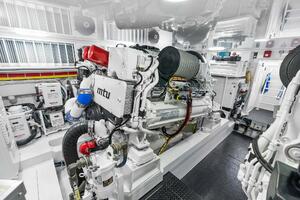 2022 Viking 68 Enclosed Bridge- PIPE DREAM- Engine Room