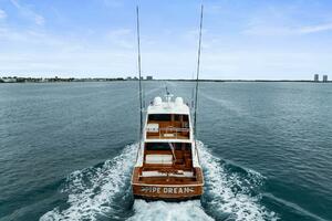 2022 Viking 68 Enclosed Bridge- PIPE DREAM- Transom