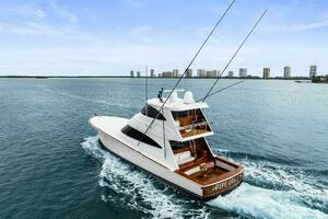 2022 Viking 68 Enclosed Bridge- PIPE DREAM- Transom