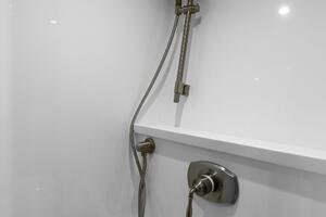 2022 Viking 68 Enclosed Bridge- PIPE DREAM- Forward Stateroom Head