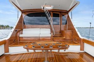 2022 Viking 68 Enclosed Bridge- PIPE DREAM- Cockpit