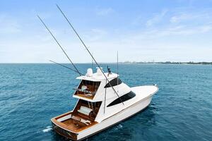 2022 Viking 68 Enclosed Bridge- PIPE DREAM- Transom